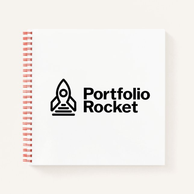 Cuaderno Espiral para portátiles Portfoliorocket (Anverso)
