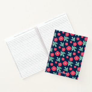 cuaderno espiral pattern_7_camellia y pájaro_1