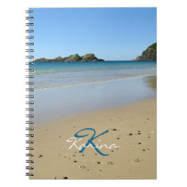 Cuaderno Espiral personalizada de Ocean Beach
