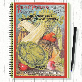 Cuaderno Espiral personalizada del Catálogo de Semillas Veg