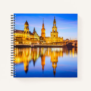 Cuaderno espiral personalizado 8,5" x 8,5" Dresden