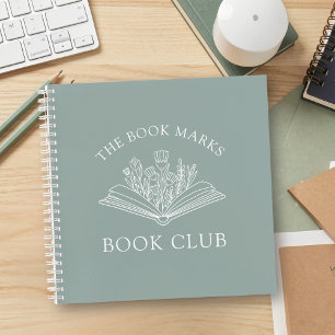 Cuaderno espiral personalizado con nombre para clu