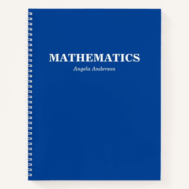 Cuaderno Espiral Personalizado de Asignaturas Esco (Anverso)