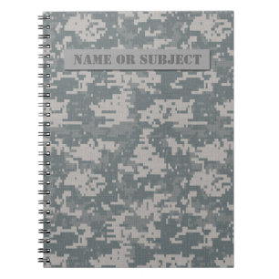 Cuaderno espiral personalizado del ACU Digital