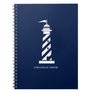 Cuaderno espiral personalizado del faro