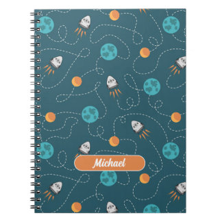 Cuaderno espiral personalizado Explorador Espacial