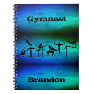 Cuaderno espiral personalizado gimnasia de los