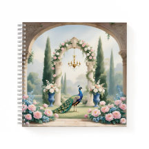 Cuaderno espiral personalizado "Jardín del Pavo Re