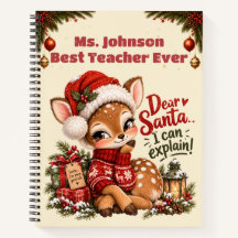 Cuaderno espiral personalizado para el Día de Navi