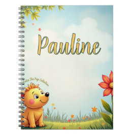 cuaderno espiral personalizado para niños