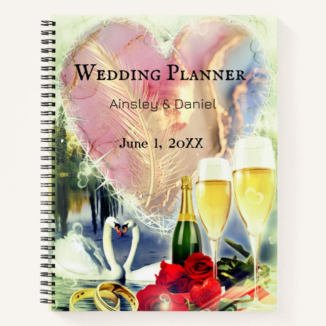 Cuaderno espiral personalizado para planificador d (Anverso)