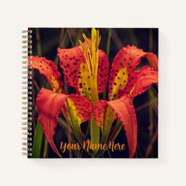 Cuaderno espiral personalizado Pine Lily