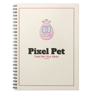 Cuaderno espiral Pixel Pet Mascota Virtual