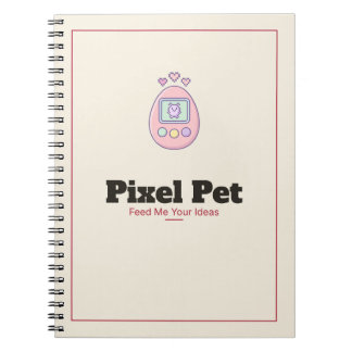 Cuaderno espiral Pixel Pet Mascota Virtual