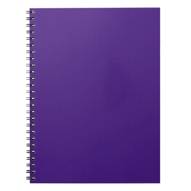 Cuaderno espiral púrpura monstruo (Frente)