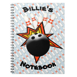 Cuaderno espiral que rueda