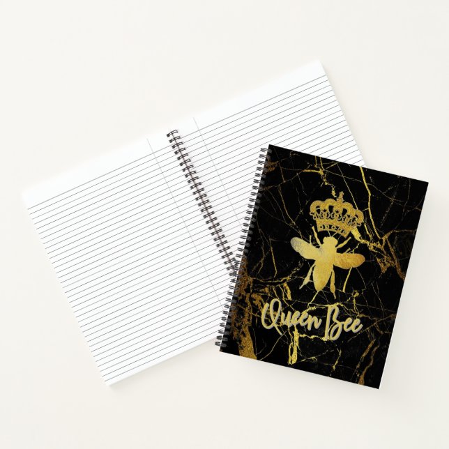 Cuaderno espiral reglado universitario QUEEN BEE (Interior)