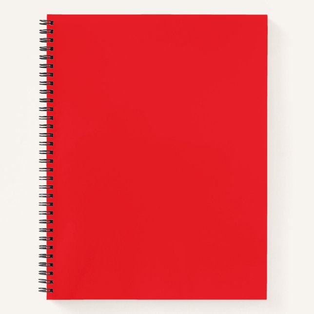 Cuaderno Espiral roja (Anverso)