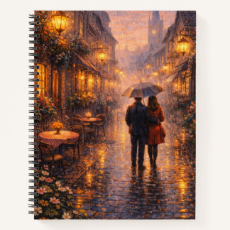 Cuaderno Espiral Romántico