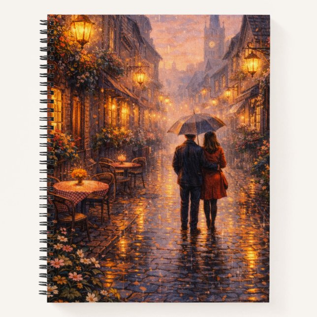 Cuaderno Espiral Romántico (Anverso)