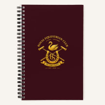 Cuaderno espiral Royal Equestrian Club Borgoña | Q