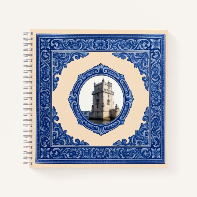 Cuaderno Espiral "Torre de Belém": Alma de Lisboa  (Anverso)