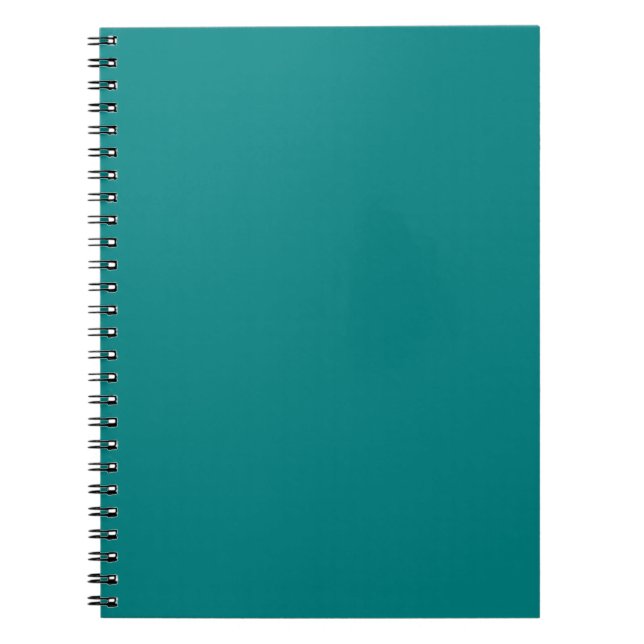 Cuaderno espiral turquesa (Frente)