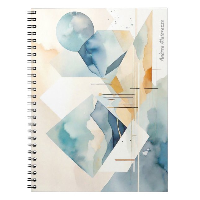 Cuaderno Espíritu abstracto (Frente)