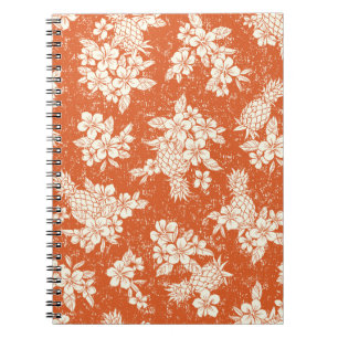 Cuaderno Espíritu Aloha: Armonía Hibiscus-Pineapple.