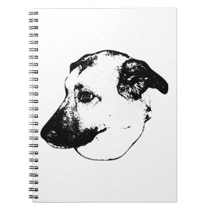 Cuaderno Espíritu de boceto, libro del perro de tinta
