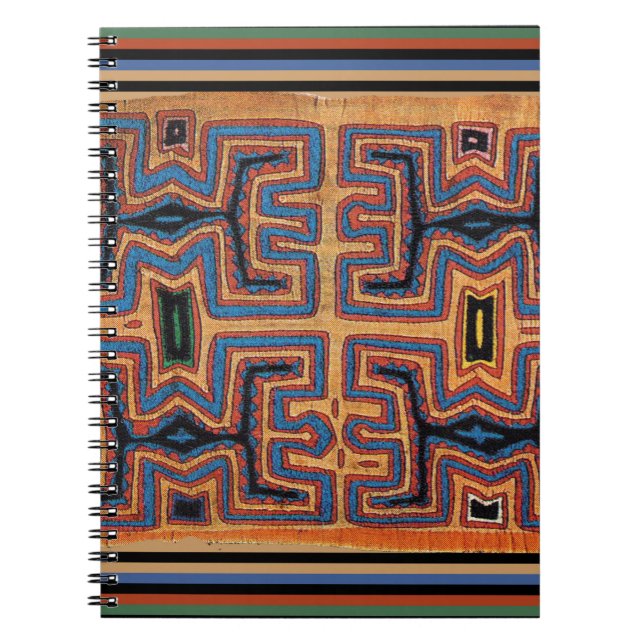 Cuaderno Espíritu de canoa indio kuna (Frente)