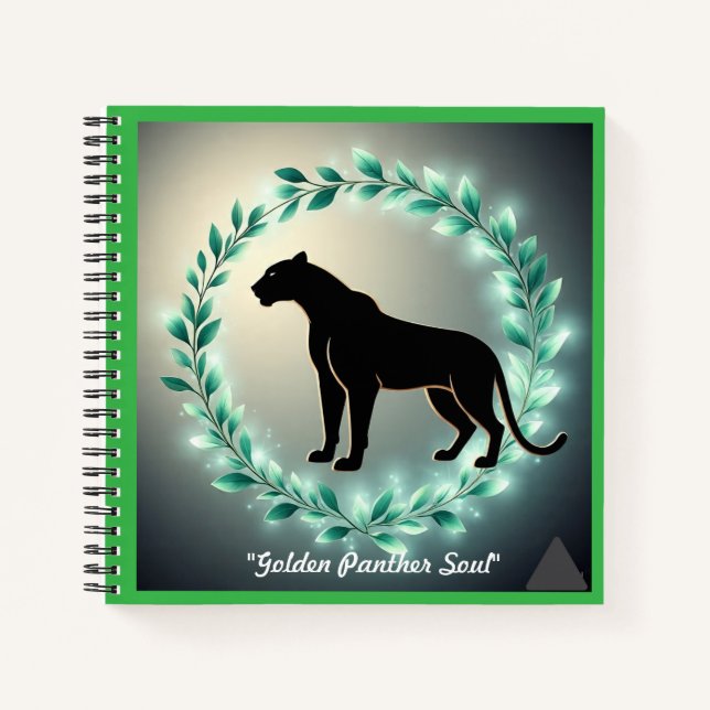Cuaderno "Espíritu de la Jungla Dorada" (Anverso)