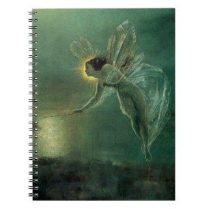 Cuaderno Espíritu de la noche por Grimshaw, hada victoriana
