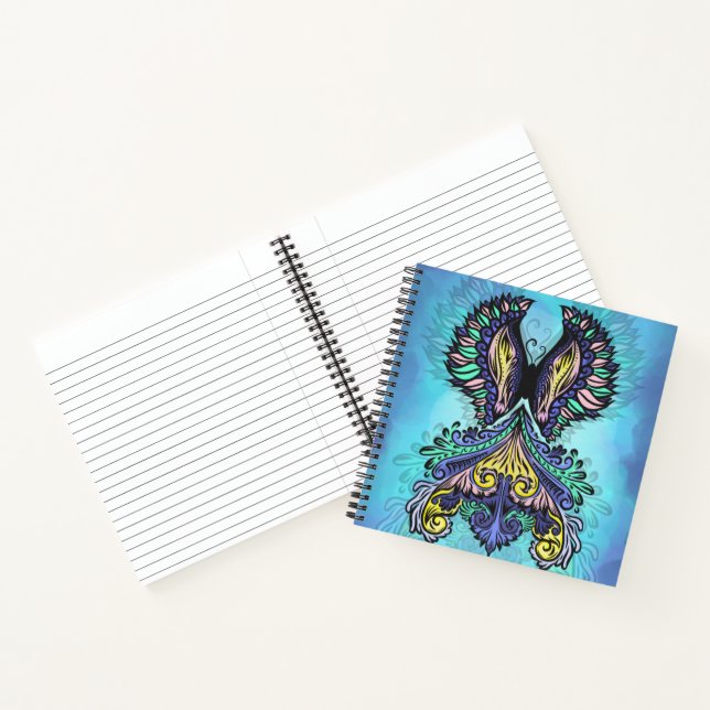 Cuaderno Espíritu de mariposa mística (Interior)