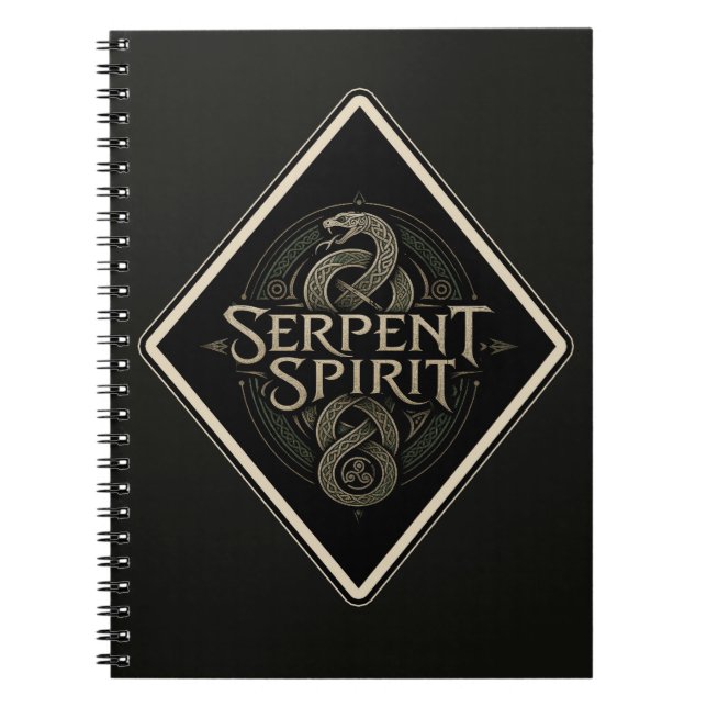 Cuaderno Espíritu de Serpiente Culebra (Frente)