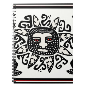 Cuaderno Espíritu de sol indio tribal