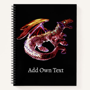 Cuaderno Espíritu del Antiguo Dragón de Fuego Sagrado Arte