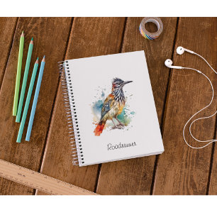 Cuaderno Espíritu del desierto, corredor de caminos en pers
