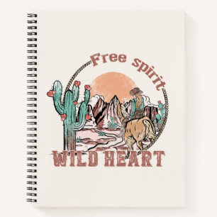 Cuaderno Espíritu libre, corazón salvaje