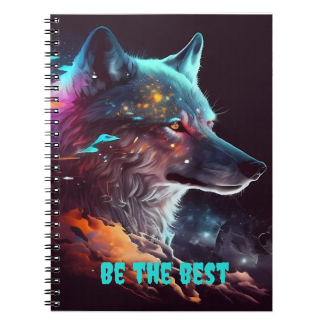 Cuaderno espíritu lobo (Frente)