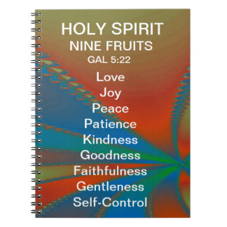 Cuaderno ESPÍRITU SANTO "nueve frutas" Gal.5: DIARIO 22