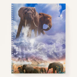 Cuaderno ESPÍRITUS ELEFANTES DEL Monte Kilimanjaro