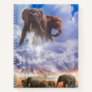 Cuaderno ESPÍRITUS ELEFANTES DEL Monte Kilimanjaro