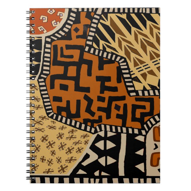 Cuaderno Espíritus terrestres del chamán africano (Frente)