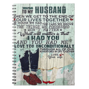Cuaderno Esposa A Mi Esposo Regalo A la carta del marido