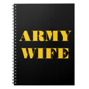 Cuaderno Esposa del ejército de ordenadores portátiles