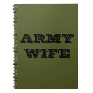 Cuaderno Esposa del ejército de ordenadores portátiles