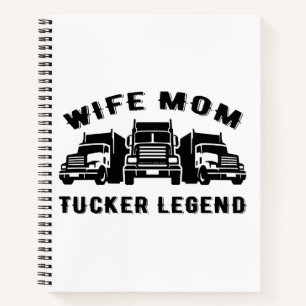 Cuaderno Esposa Mamá Camionera Leyenda Citas