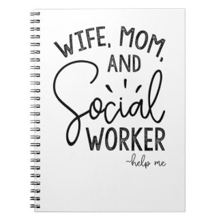 Cuaderno Esposa Mamá Trabajadora Social
