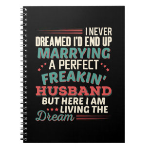 Cuaderno Esposo Perfecto Freakin' Sarcástico Humor de Espos